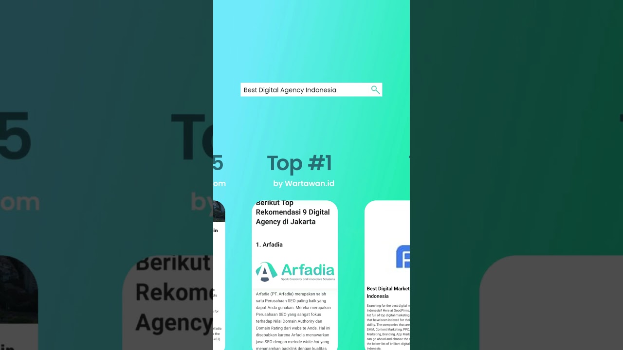 Digital Marketing Agency Jakarta Indonesia - Arfadia #1 - Jasa SEO Profesional