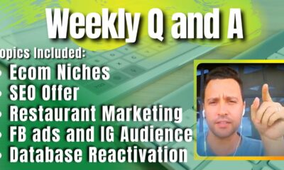Agency Q&A: Ecom Niches, SEO Offer, Restaurant Marketing, FB ads, IG Audience, Database Reactivation
