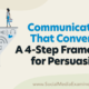Communication That Converts: A 4-Step Framework for Persuasion