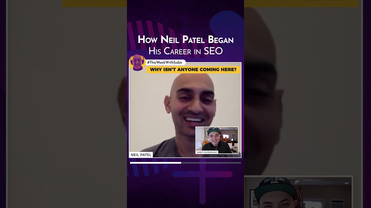 How Neil Patel Began His Career in SEO #Shorts #ContentMarketing #SEOTips2021