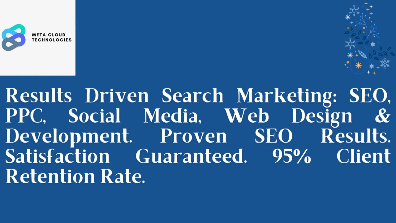 Results Driven Search Marketing SEO, PPC, Social Media, Web Design & Development  Proven SEO Results