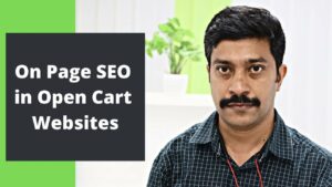 SEO On Page Optimization in Open Cart Website Projects