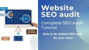 website audit for seo | How to do SEO audit for website | Free website audit