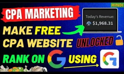 CPA Marketing Using Free Website | Rank On Google Search Engine | CPA Digital Marketing | Earn Money