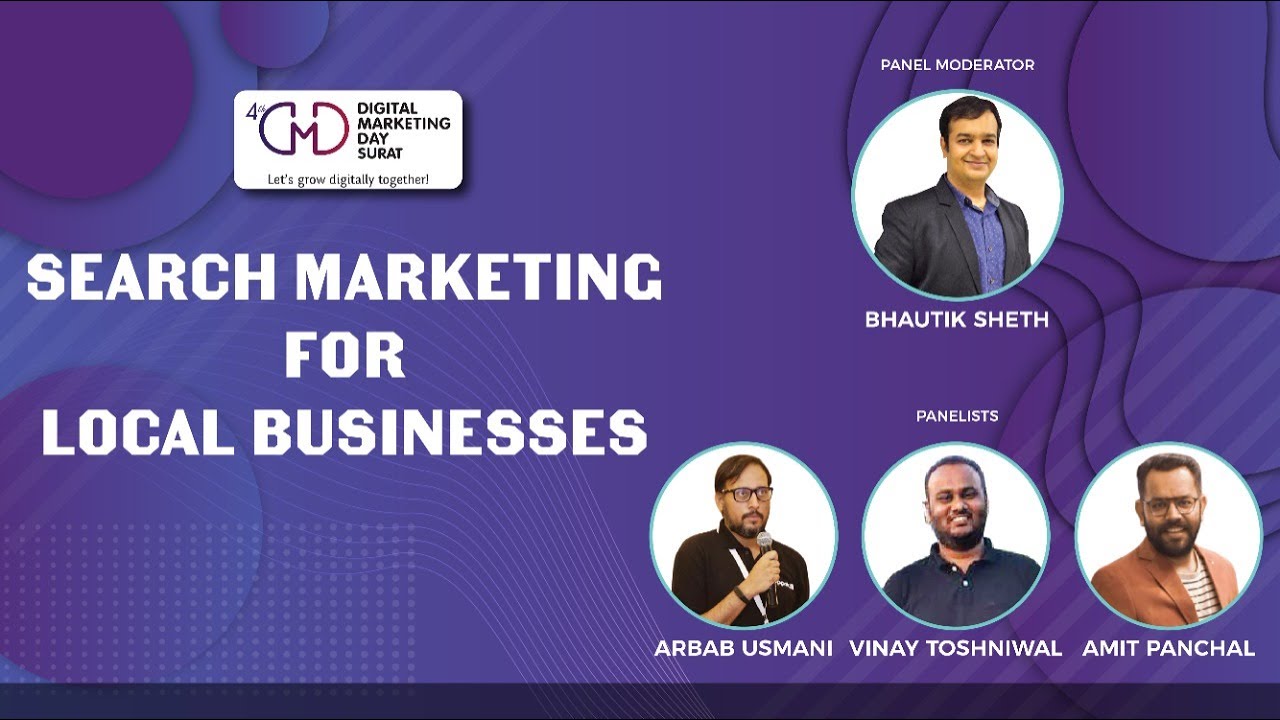 How to do Search Marketing for Local Businesses | Digital Marketing Day Surat 21