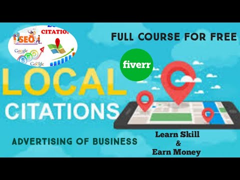 Local SEO & Citation 2022: Link Building Full tutorial| Free Course in UrduHindi.SEO Fiverr Skill