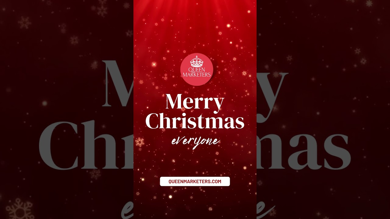 Merry Christmas greetings from Queen Marketers.Digital Marketing Agency,Pune,India. Christmas Wishes