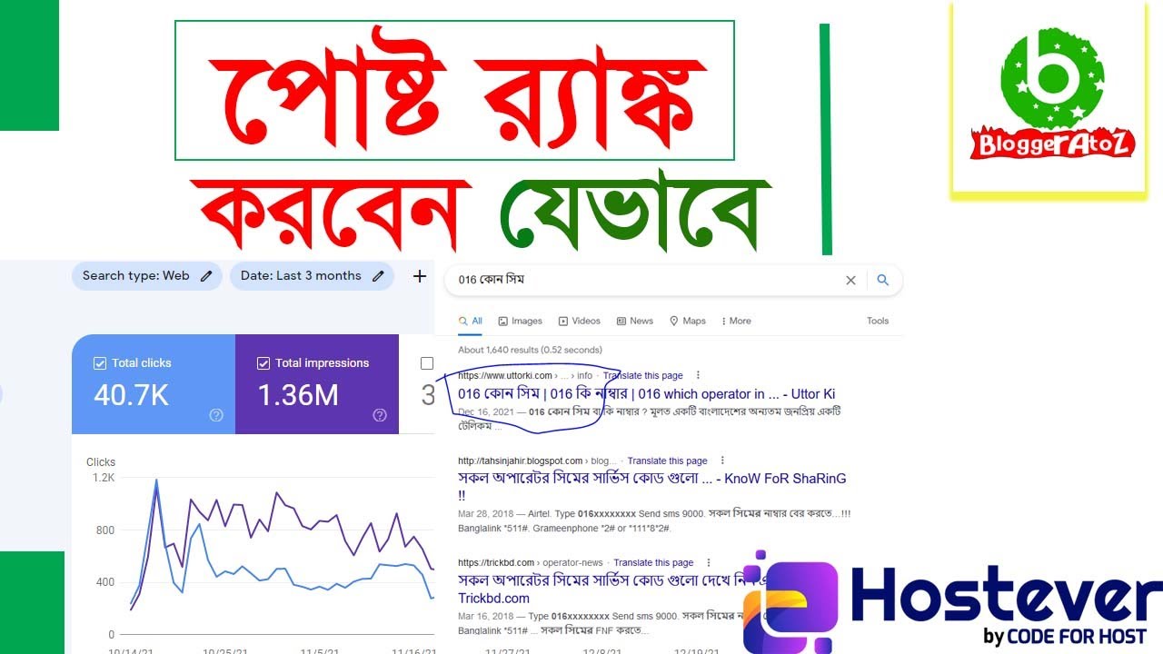 SEO Bangla Tutorial 2022 | SEO Tutorial | Search Engine Optimization | Blogger Bangla Tutorial 2022