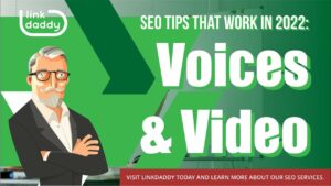 SEO Tips - Voices & Video
