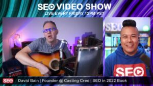 Special Performance by David Bain on the SEO Video Show!