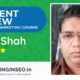 Student (Sohil Shah) Feedback/Review About SEO & Digital Marketing Course in Ahmedabad.