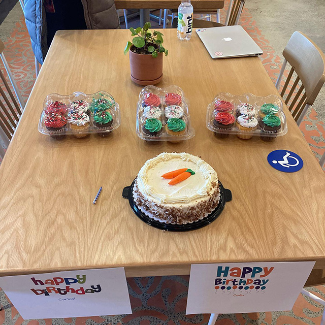 Surprise Birthday Party At The Google New York Office