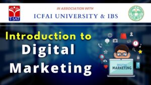 T-SAT || Lecture Series on Introduction To Digital Marketing || Dr.Achyut Telang Assistant Professor