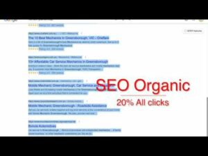 What is the Click Valuation of first page of Google 2022