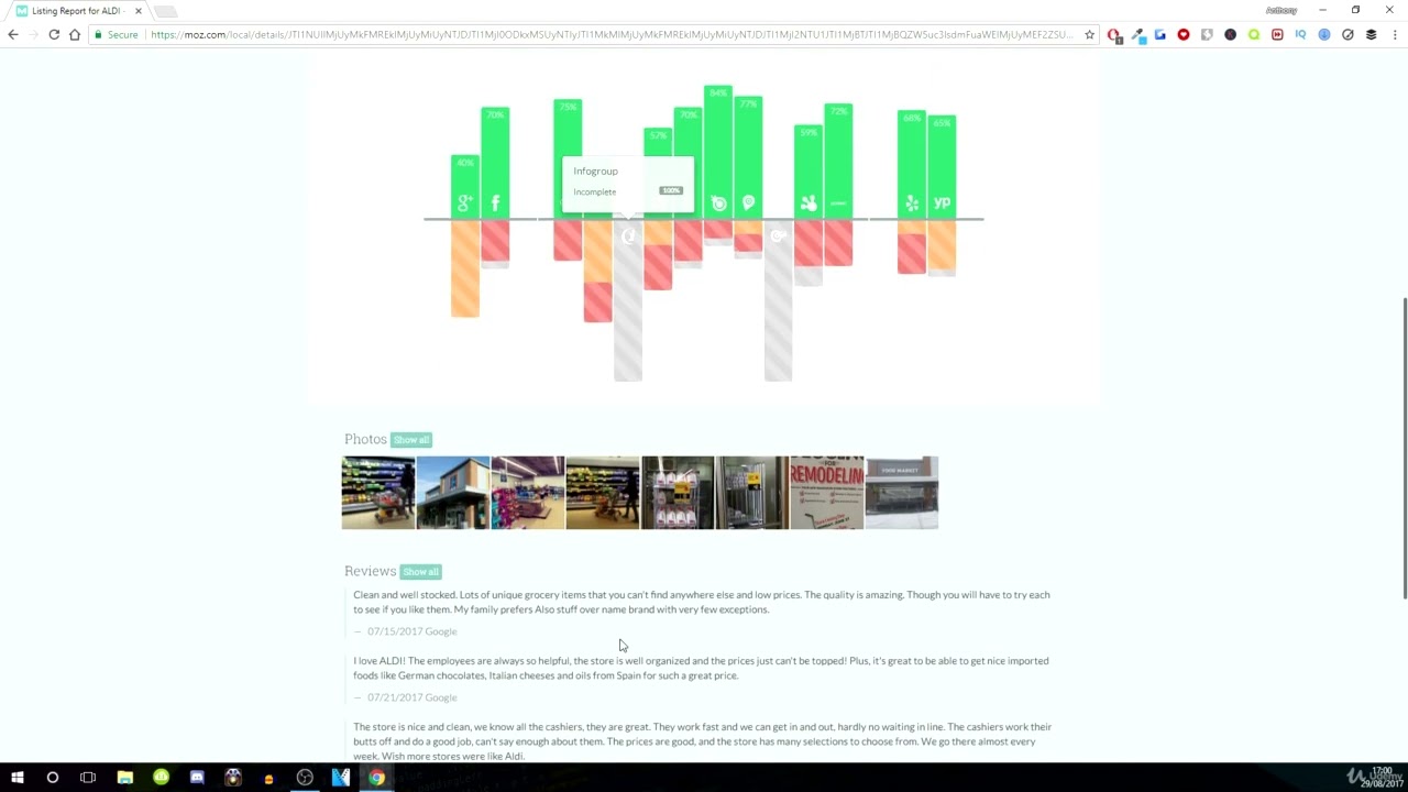 3. Search Engine Optimization Tools  Moz Local Listing Score |  You Will Learn | allseotoolfree.com