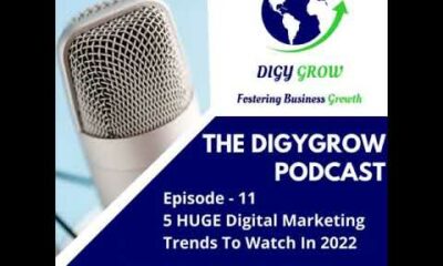 5 huge digital marketing trends for 2022 - Follow us on Digygrow to upgrade your business