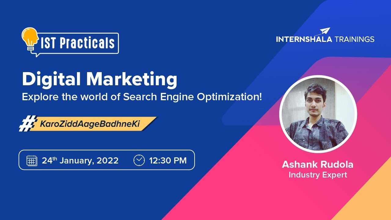 Digital Marketing - Explore the world of Search Engine Optimization! | World Education Day Fair 2022