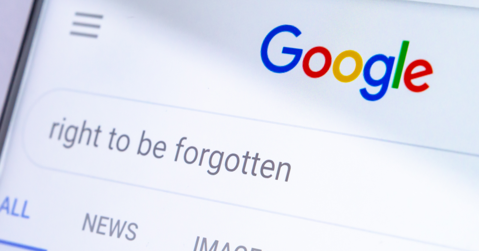 Google And The Right To Be Forgotten