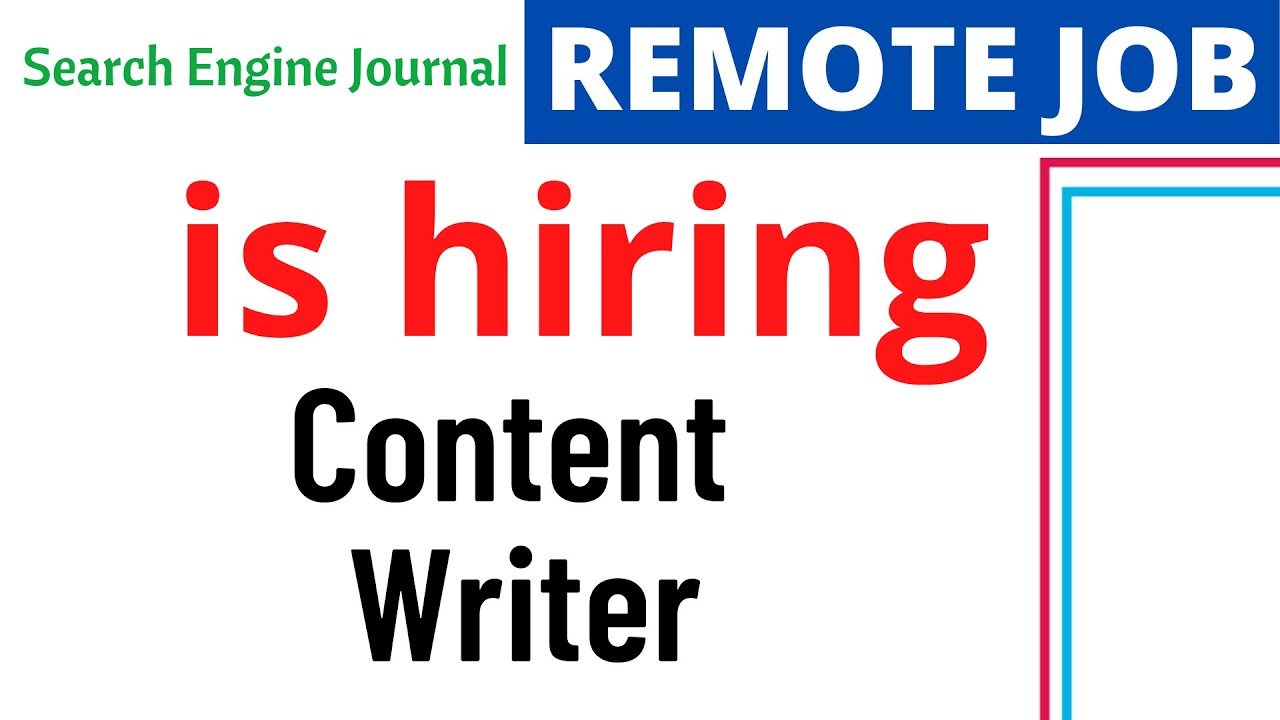 Hiring Content Writer skilled in Content Writing, SEO, Digital Marketing for a remote job #Shorts