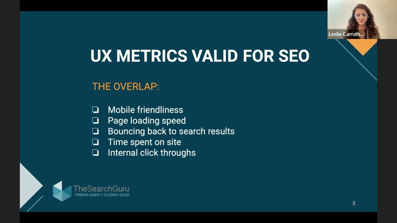 Improving Marketing pages: UX metrics for SEO