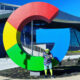 Massive Super G Logo Signage At New Google Office