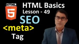 Meta Tag in HTML | SEO (search engine Optimization) | HTML basic lesson - 49 | Html for beginners