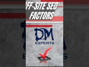 Off-Site Search Engine Optimization(SEO) Factors to Consider | DMExperts.in