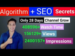 What is Youtube SEO | What is Youtube algorithm | search engine optimization | in hindi