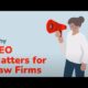 Why SEO Matters For Law Firms // Search Engine Optimization for law firm marketing