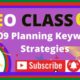 009 Planning Keyword Strategies SEO Search Engine Optimization Class A to Z