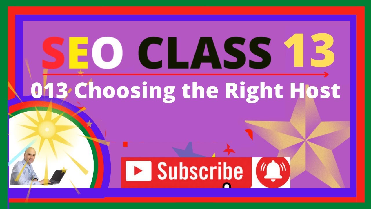 13 Choosing the Right Host SEO Search Engine Optimization Class A to Z