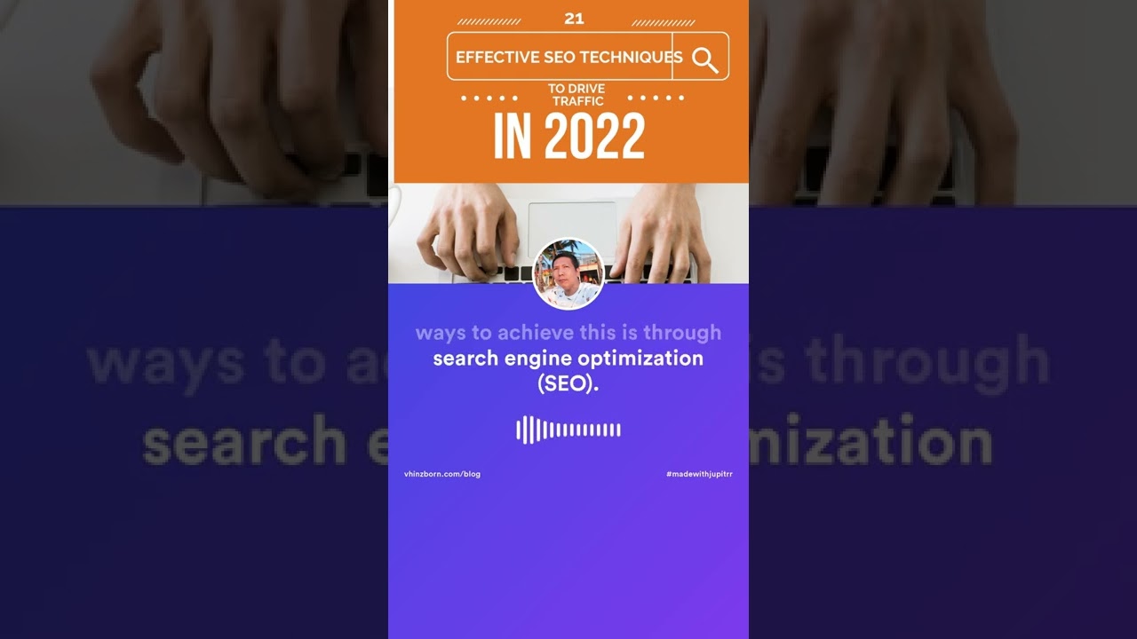 Effectve SEO Techniques to Drive Organic Traffic in 2022 #Shorts
