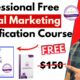 Free Digital Marketing Certification Course | Students & Graduates | Content Writing | SEO Certified