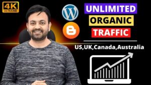 Free SEO Organic Search Traffic on Wordpress Blogger Website (HINDI) 2022 | Techno Vedant