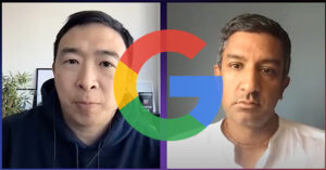 Google Corrects Andrew Yang & Ramesh Srinivasan On How Search Works