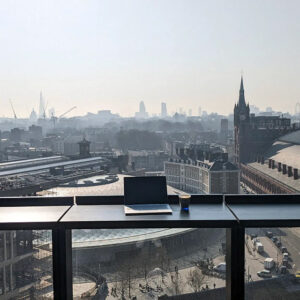 Google London Outdoor Work Desks
