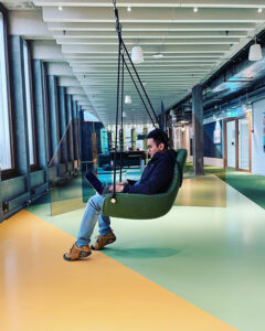 Google Swing Working At Zurich Office