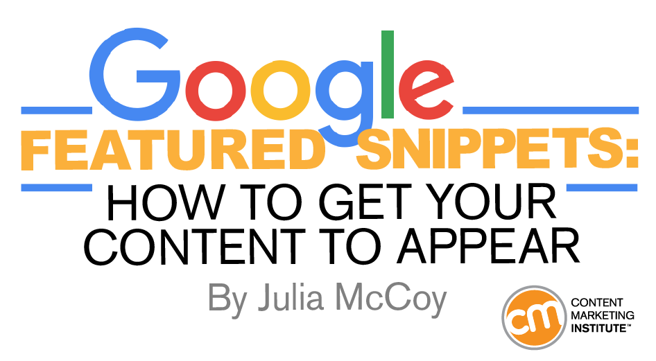 How To Get Your Content to Appear