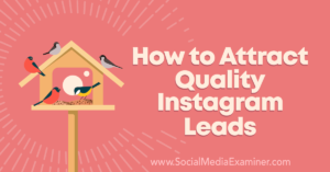 How to Attract Quality Instagram Leads