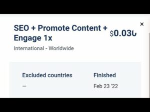 How to Complete SEO + Promote Content + Engage 1x in PicoWorker || Marketing job Szb99 employer