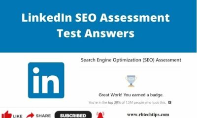 LinkedIn SEO Skill Assessment Answers March 2022 - LinkedIn SEO Quiz, Certification Exam Answers