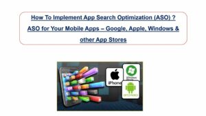 Mobile SEO - How to do your Apps SEO ?  - App Search Optimization - Ranking top in Search engines