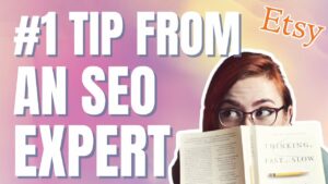 Number One Piece of Advice from an Etsy SEO Expert in 2022 - YouTube Shorts