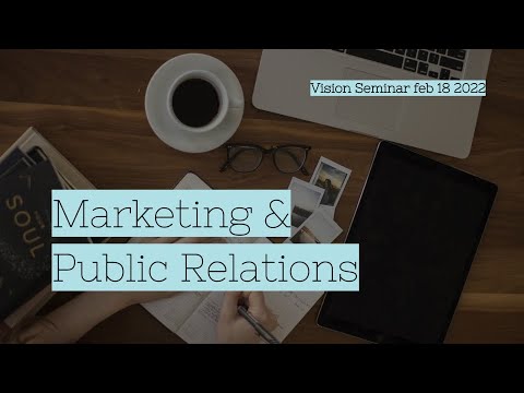 Vision Seminar on Marketing & Public Relations feat. Benjamin Seo