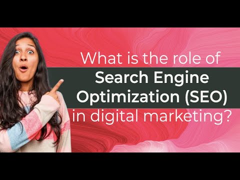 What is the role of SEO in Digital Marketing?