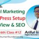 WordPress Setup | OverView & SEO | Digital Marketing | Freelancing Bangla | Batch 6th | Class 12