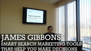 James Gibbons On Smart Search Marketing Tools That Help You Make Decisions - Vlog 166