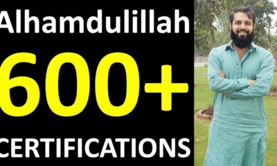 Alhamdulillah 600+ Digital Marketing Certifications! 100% FREE Digital Marketing SEO Certifications