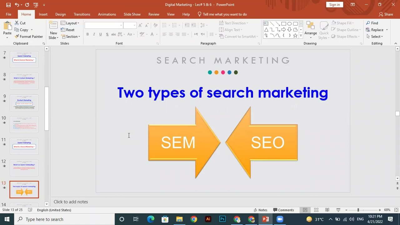Content Marketing | Search Engine Marketing | SEO Based Content Writing - Freelancing Course Lec#19