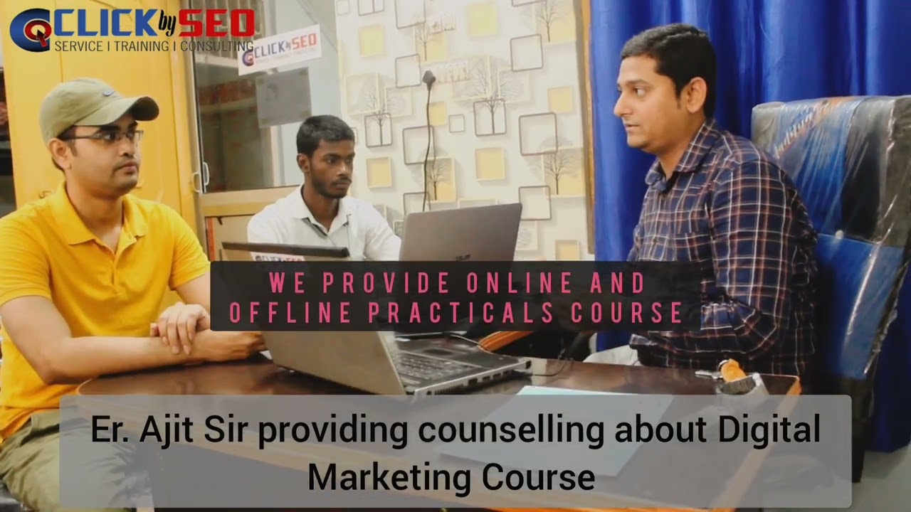 Digital Marketing Course With ClickBySEO Patna | SEO-SMO-Google Ads and Other Course | Job Placement